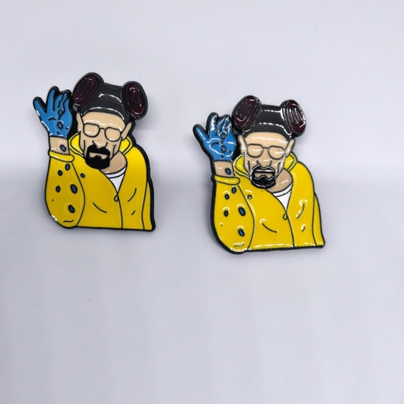 Walter White Heisenberg enamel pin - Picture 1 of 2